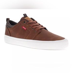 Men Levis Sneakers Brown size 10.5